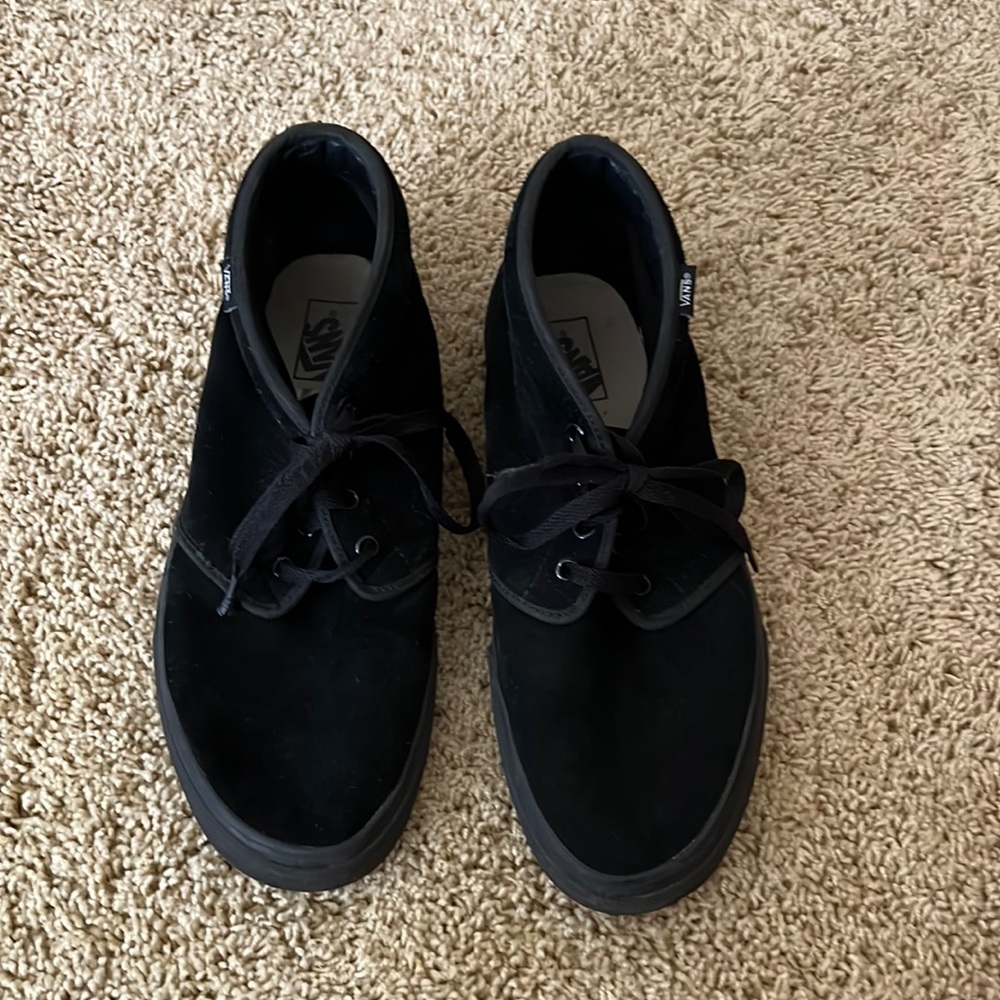 Vans Black Suede Chukka